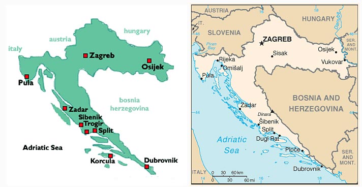 croatia-map